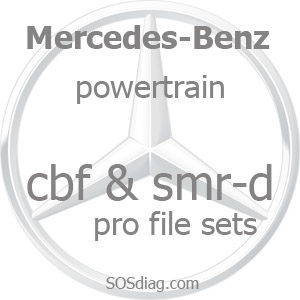 Mercedes W906 W639CBF SMR-D powertrain pro file sets