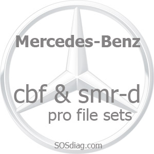 Mercedes CBF SMR-D file collection